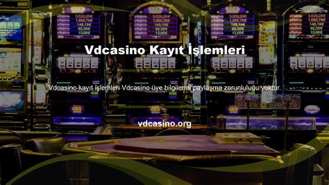 Vdcasino Kayıt Adresi