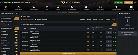 Vdcasino Nasıl Bahis Yapılır